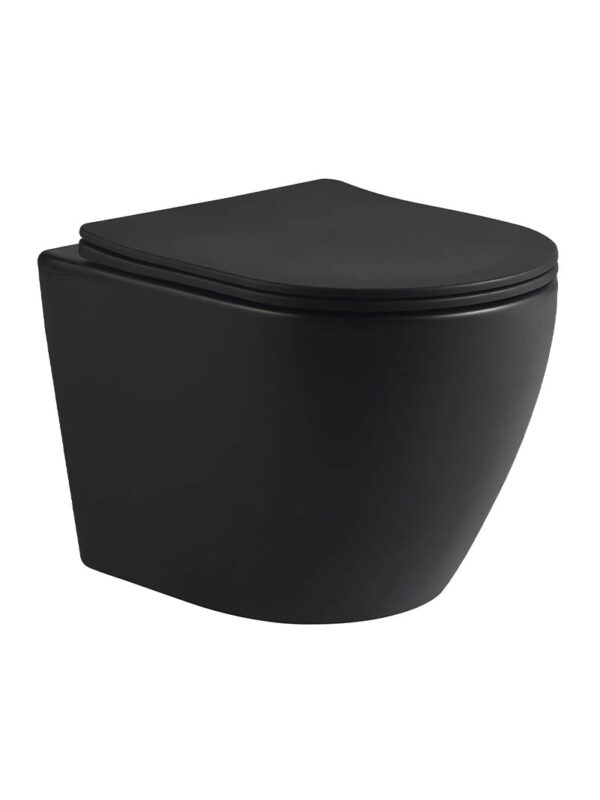 Velo Kyro Wall Hung Pan Matt Black