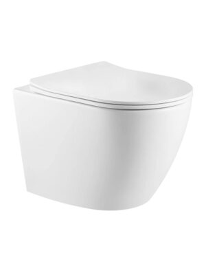 Velo Kyro Wall Hung Pan Matt White