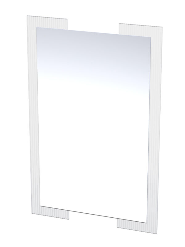 CSM1017 TABIA MIRROR WITH REEDED GLASS - 1000*650MM