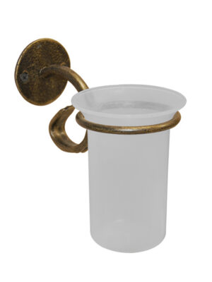 Poseidon Toothbrush Holder - Gold