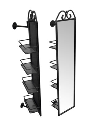 Poseidon Pivot Shelf & Mirror