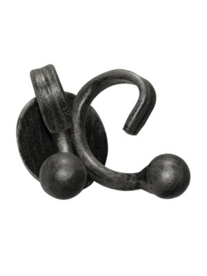 Poseidon Robe Hook - Pewter