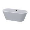 Malo White Black Filler Freestanding Bath 1700*805*595mm