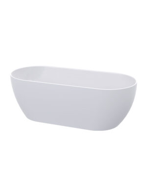 Cowley White No Overflow Freestanding Bath 1620*735*570mm