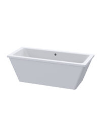 Kingston White Skirted Bath - Incl. Bath, Skirt, Slinky & Leg Set