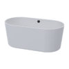 Miami White - Black Filler Freestanding Bath 1440*750*570mm Sp