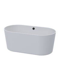 Miami White - Black Filler Freestanding Bath 1440*750*570mm Sp