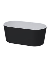 Miami Black - No Overflow Freestanding Bath 1440*750*570mm