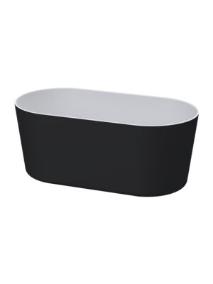 Miami Black - No Overflow Freestanding Bath 1440*750*570mm