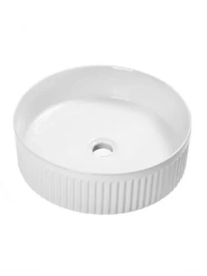 Comfort Basin Round Ribbed 400 x 350 x 140mm