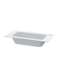 Isle Solid Surface Basin 600 x 310 x 140mm