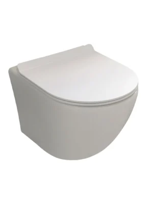 L0000357 Kent Wall Hung Pan incl. Soft Close Seat (W03)