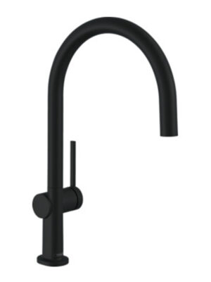 Talis M54 Kitchen Mixer 220mm Single Jet - Matt Black 72804673