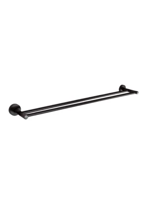 Ginger Double Towel Rails 600mm - Black SA08348B