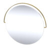 Aura Gold Mirror Round 600 x 630