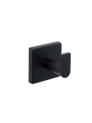 Mint Black  Robe Hook Single Square SA07734B