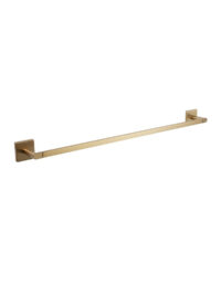 Mint Brass  Single Towel Rail 600mm Square SA07724A