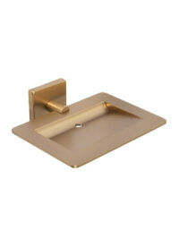 Mint Brass  Soap Basket Square SA07736A
