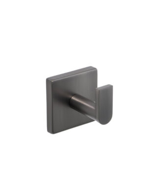 Mint Gunmetal  Robe Hook Single Square SA07734M