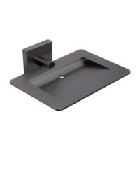 Mint Gunmetal  Soap Basket Square SA07736M