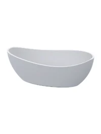 Corfu Gloss White Basin Solid Surface 550*325*185mm