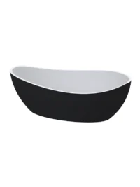 Corfu Black Basin Solid Surface 550*325*185mm