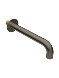 Stilo Bath Wall Spout Brushed Graphite 200mm -BGPH TPLR1415BGPH