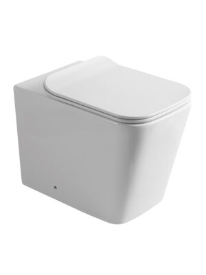 Jasper White Floor Standing Pan Including Seat WC-F02P