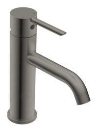 Stilo Basin Brushed Graphite Single Lever Mixer 175mm -BGPH TPLR1403BGPH