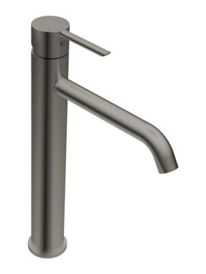 Stilo High Basin Brushed Graphite Single Lever Mixer  295mm -BGPH TPLR1405BGPH