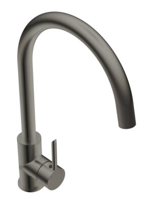 Stilo Kitchen Brushed Graphite Single Lever Mixer -BGPH TPLR1425BGPH