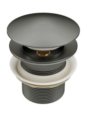 Bath Waste Extended Brushed Graphite Plus Pop-Up 40mmx60mm  -BGPH TPLR1008BGPH