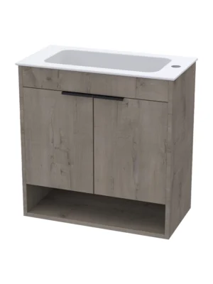 Isle 600 Brookhill Wall Hung Vanity — Excludes Basin