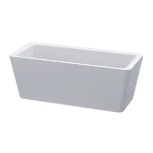 Asti White No Overflow Freestanding Bath 1585*690*585mm