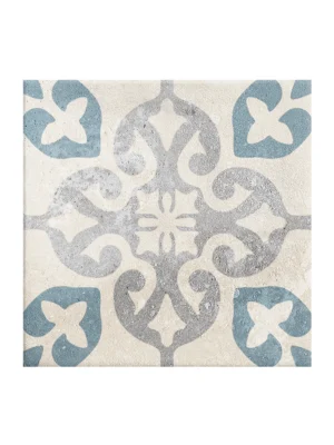 Elamenta Vintage Indigo Decor 150*150mm (0.99 SQM/BOX) MXMGM02D