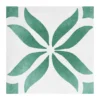 M0000917 Teal Flora 200*200mm (1 SQM/BOX) MXDF330W