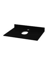 Struct 600 Absolute Black Top Including Splashback 605*455*12mm