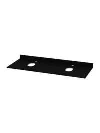 Struct 1200 Absolute Black Top Including Splashback 1195*455*12mm